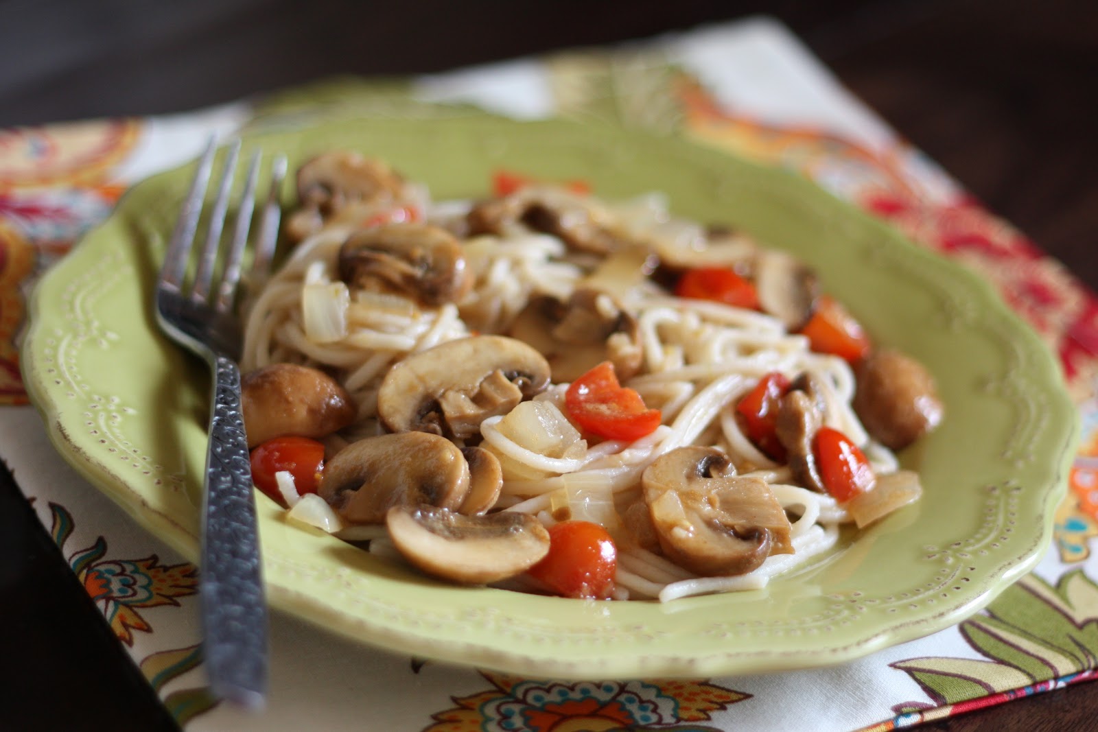 lemon butter pasta with mushrooms and tomatoes 4 - GTZ Members